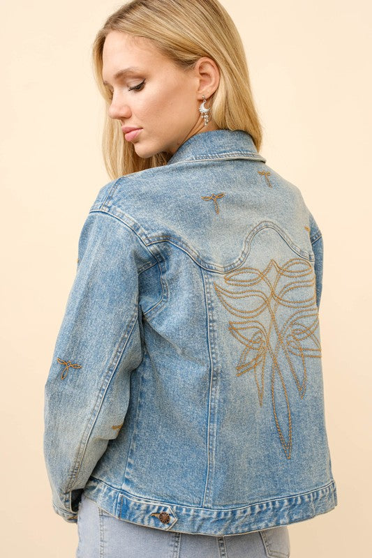 Boot Stich Denim Jacket