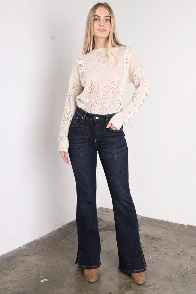 Artemis Vintage HIGH RISE FLARE JEANS