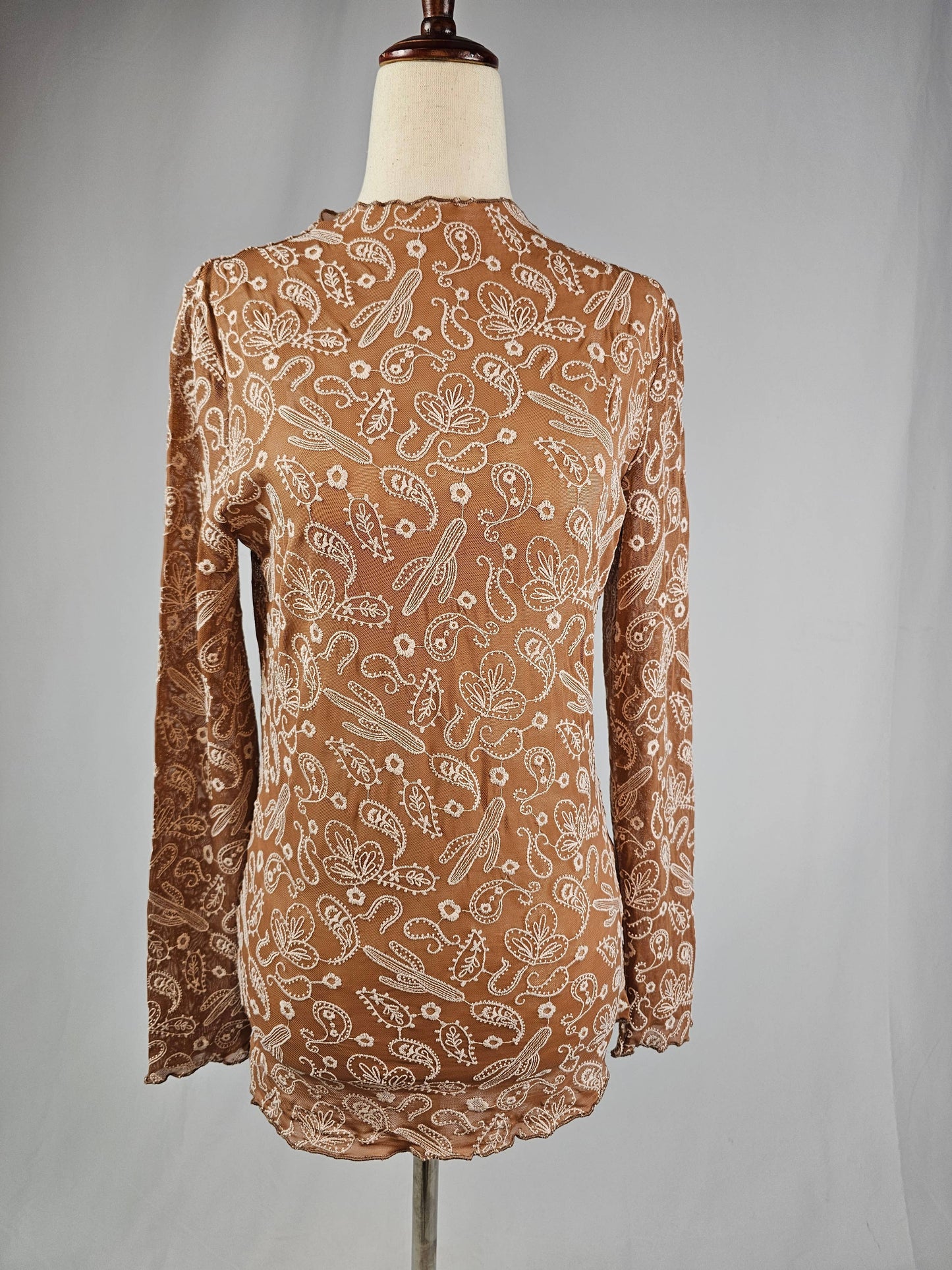 Paisley Lace Blouse