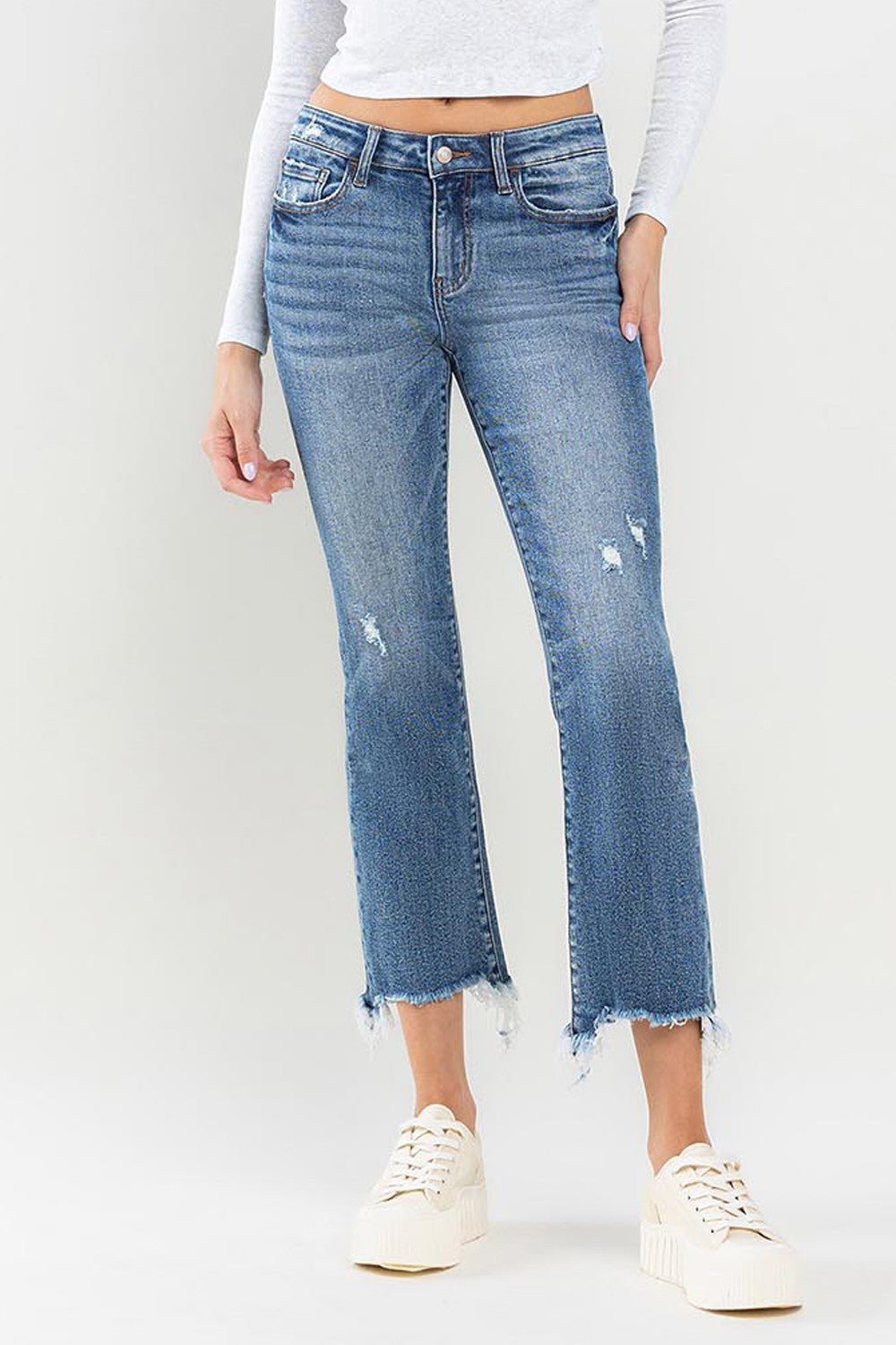 Mid Rise Ankle Bootcut- Lovervet by Vervet