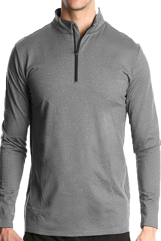 Men's Light Weight Long Sleeve 1/4 Zip (2 Colors)