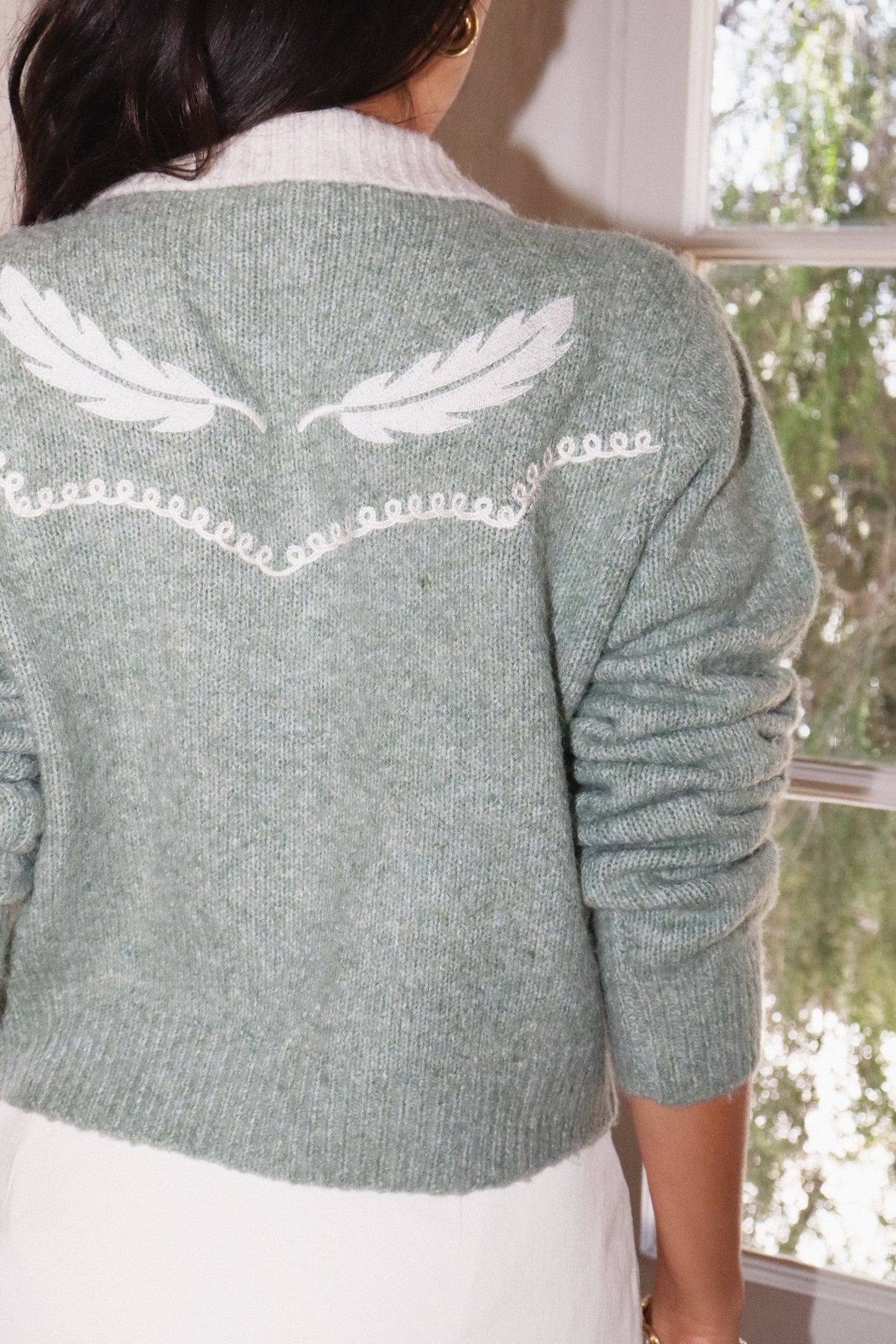 The Sage Feather Cardigan 🍃