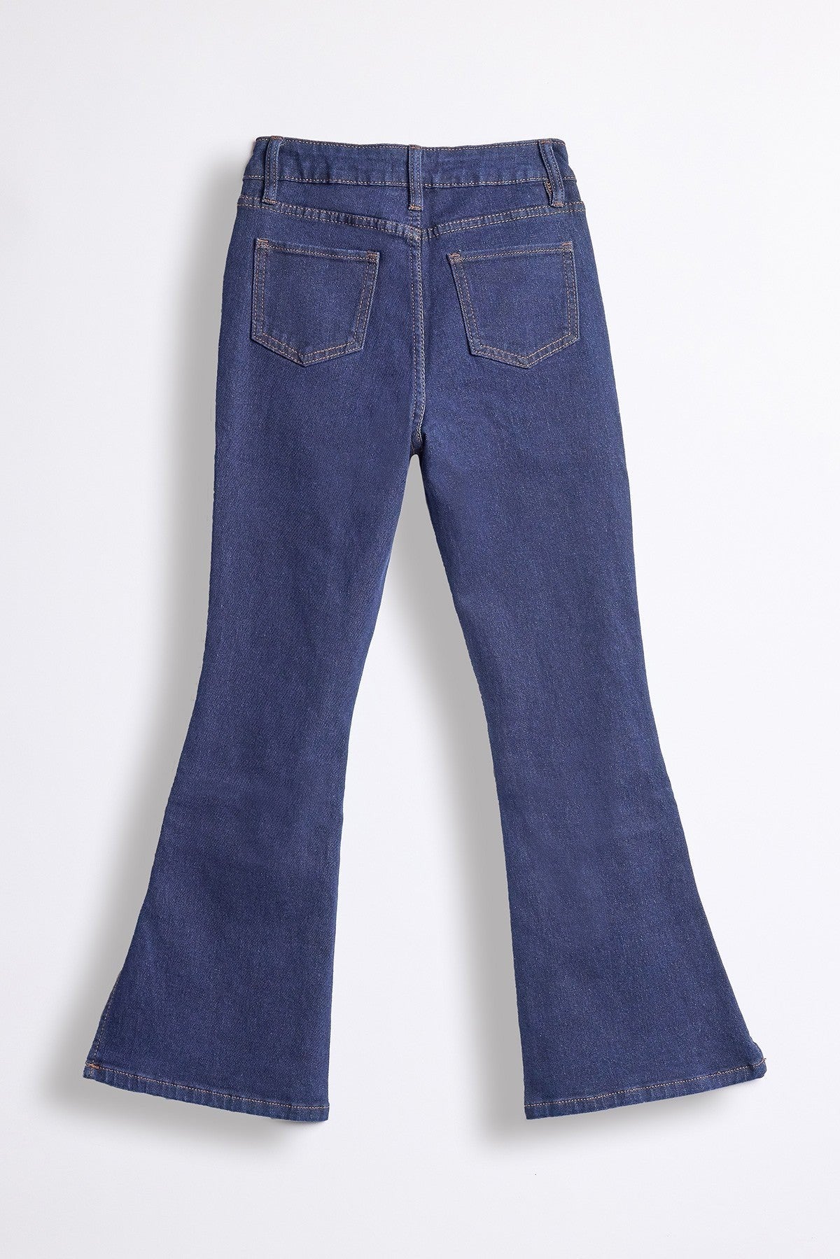 Girls Flare with Side Slit Jeans
