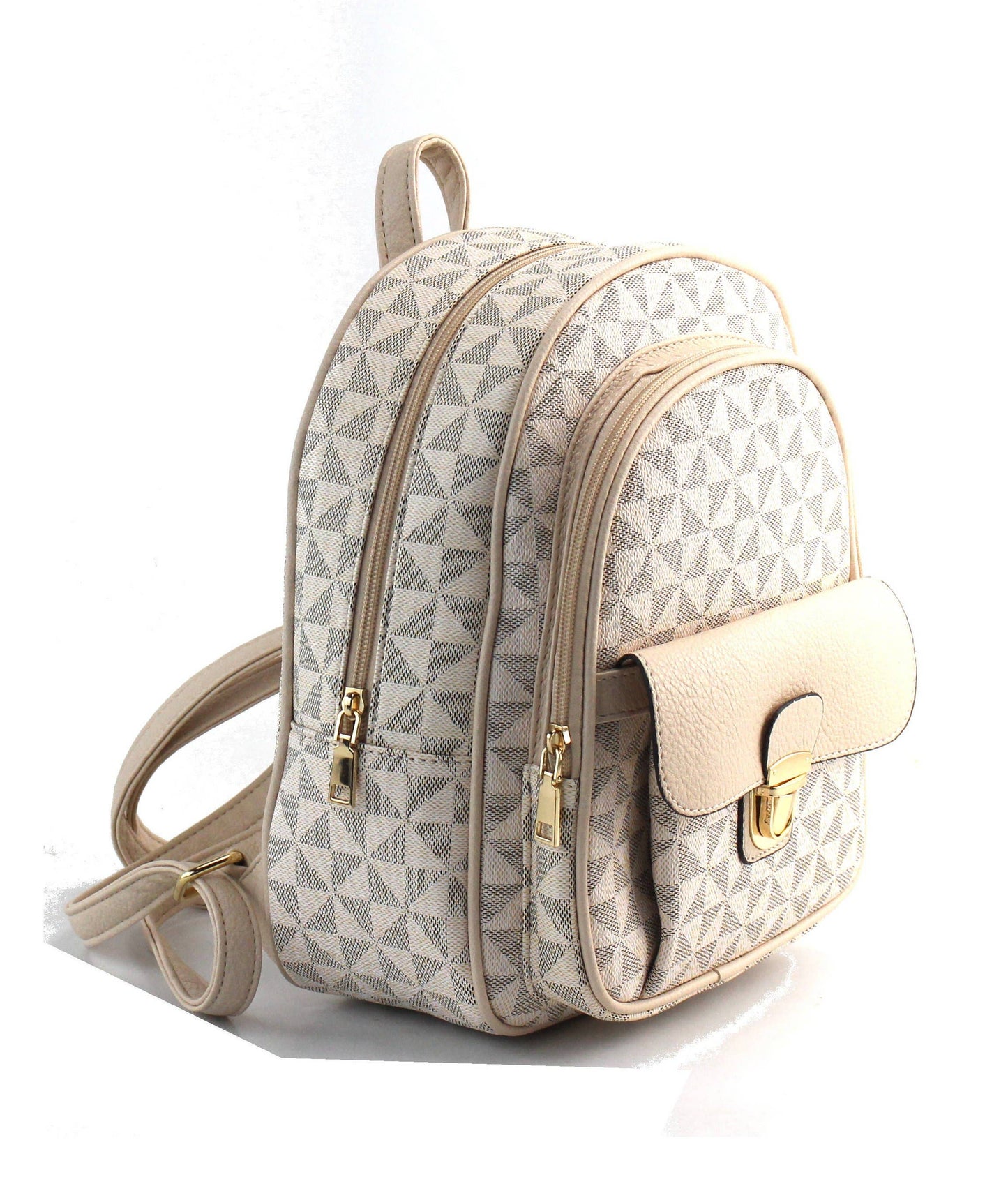 Backpack with Front Flip Pocket