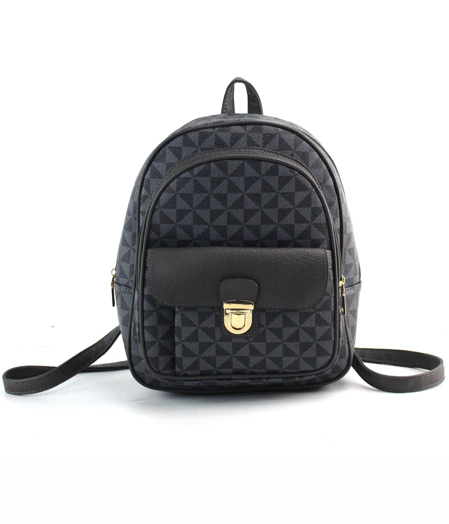 Backpack with Front Flip Pocket