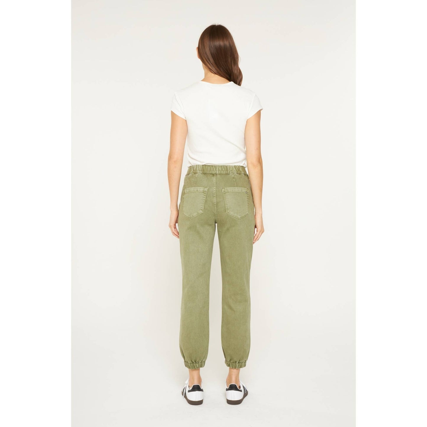 Olive HIGH RISE JOGGER