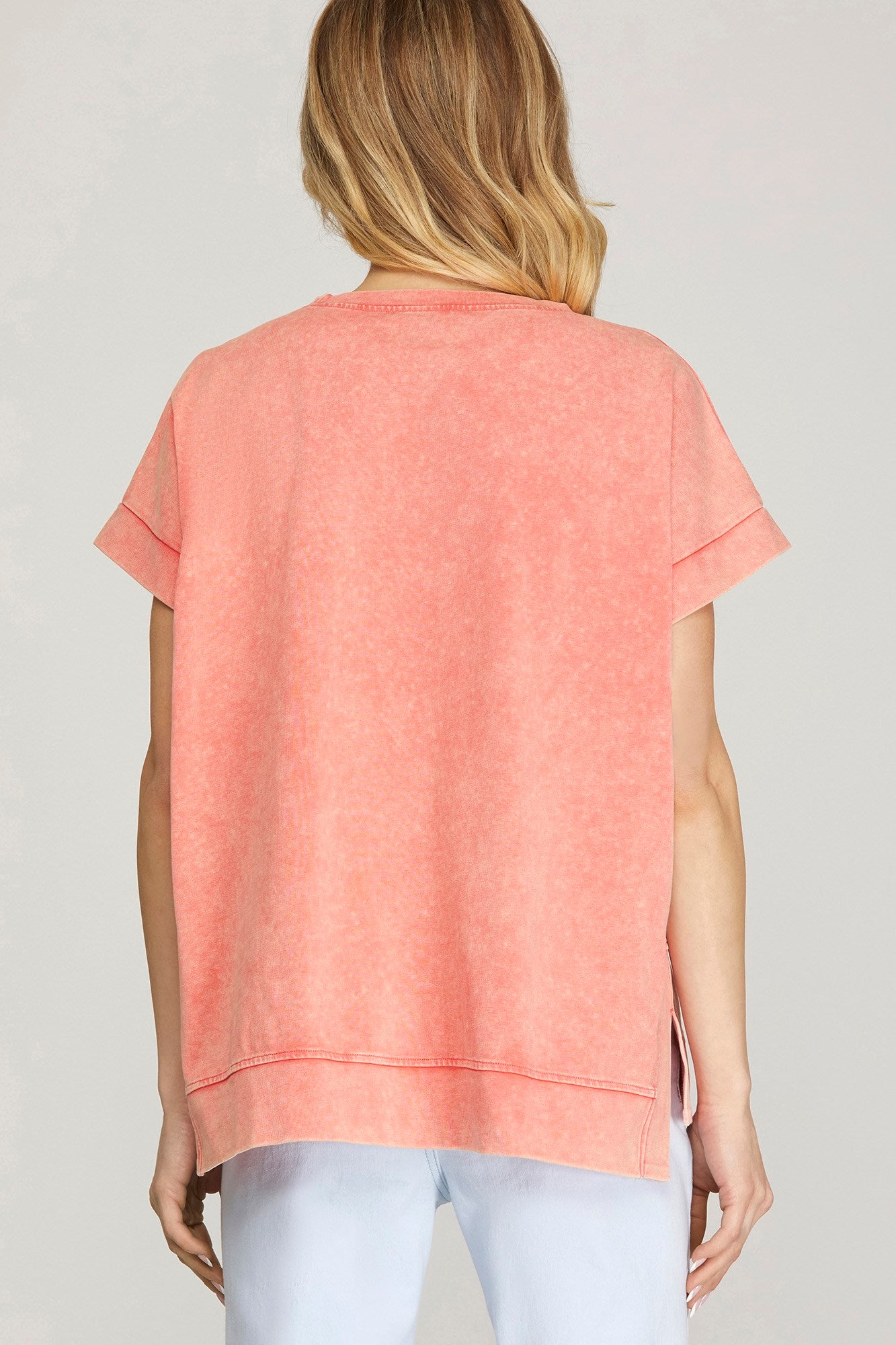 Washed Crewneck T-Shirt
