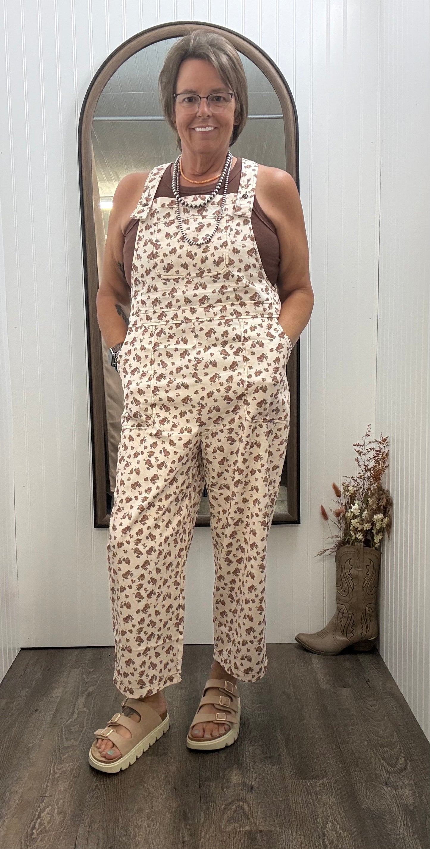 Autumn Bloom Overalls