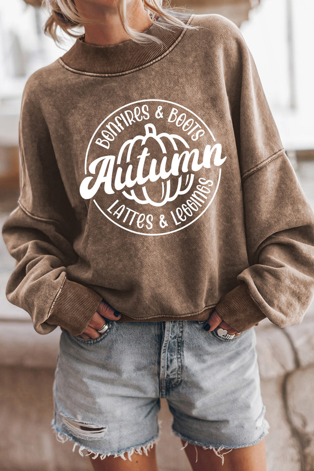 Brown Autumn Sweatshirt