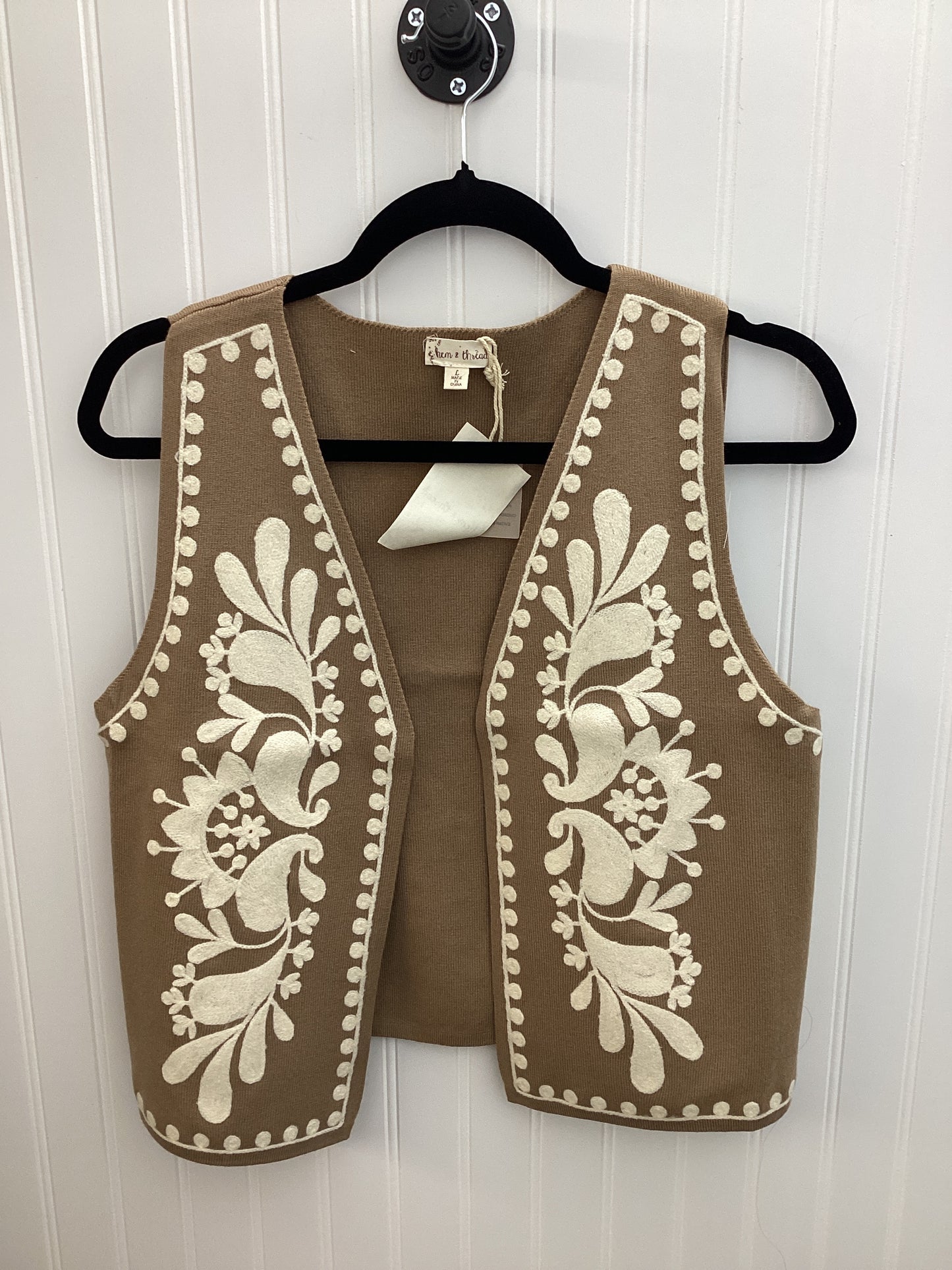 Embroidered Vest