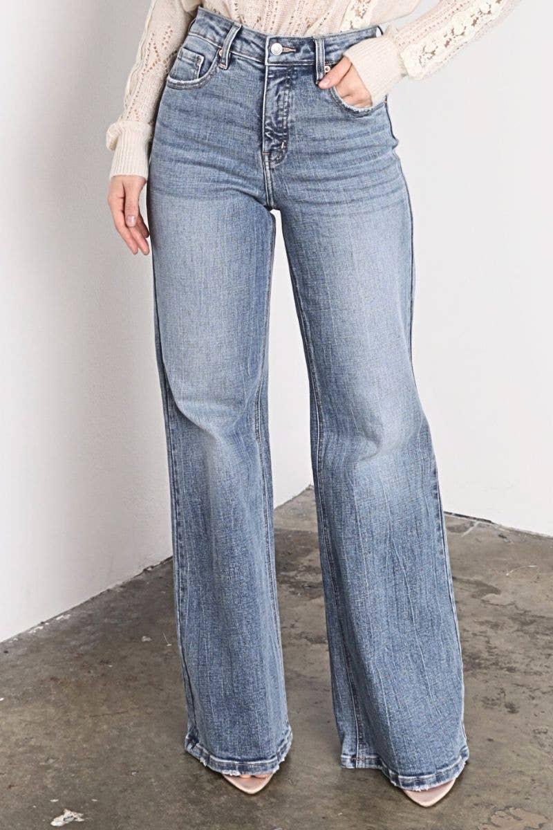 Artemis Vintage TUMMY CONTROL HIGH RISE PALAZZO JEANS