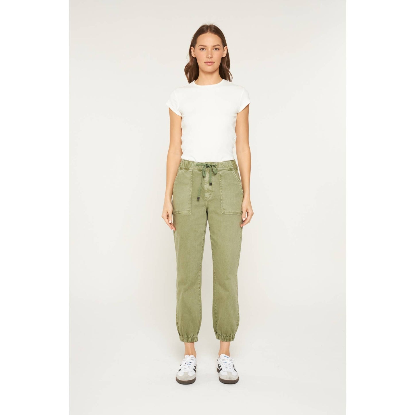 Olive HIGH RISE JOGGER