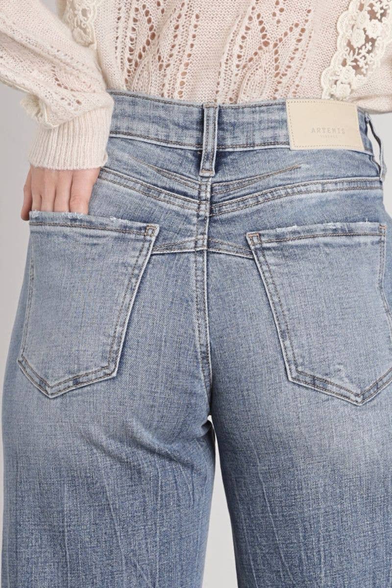 Artemis Vintage TUMMY CONTROL HIGH RISE PALAZZO JEANS
