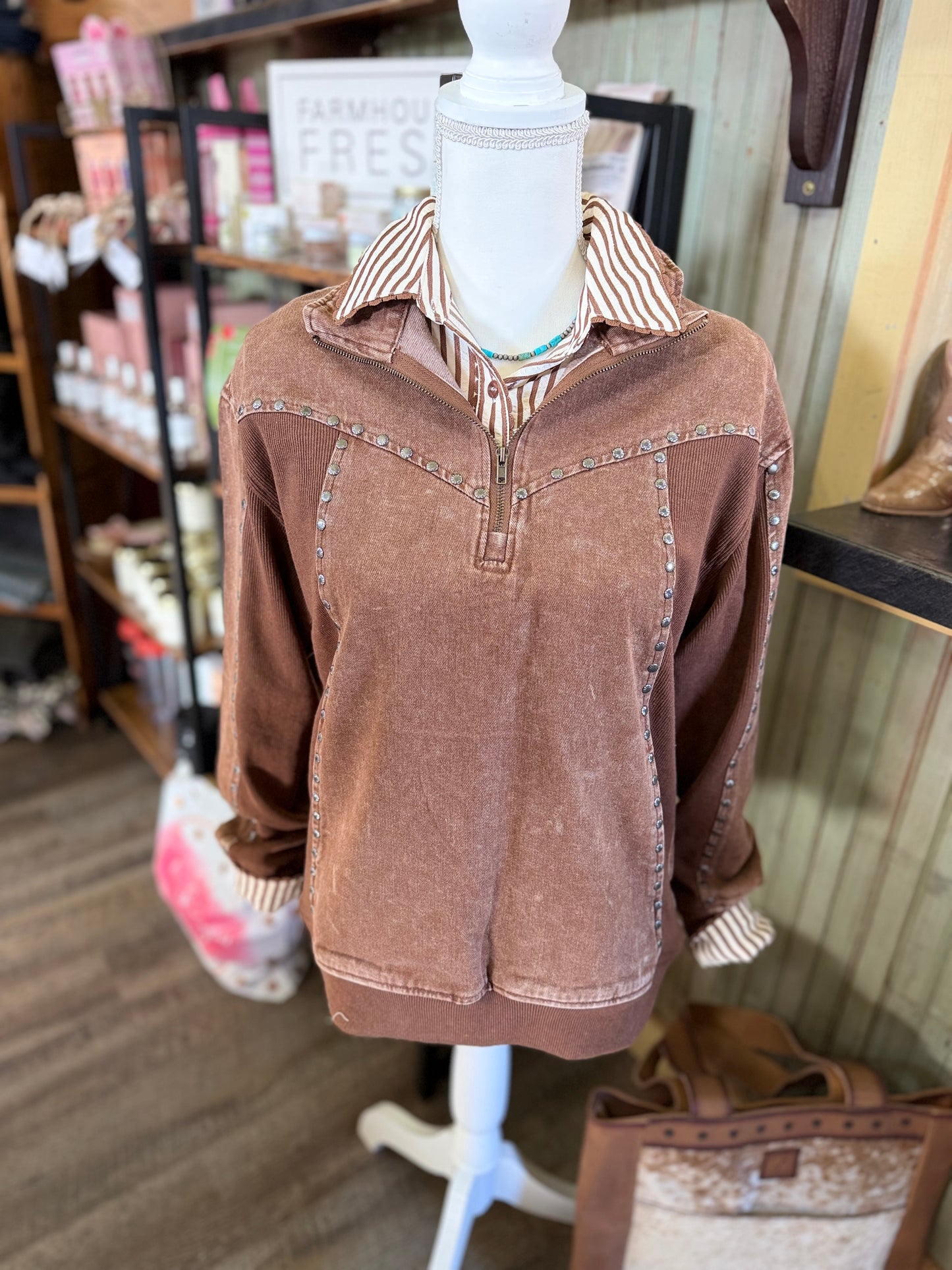 The Prairie Stud Zip