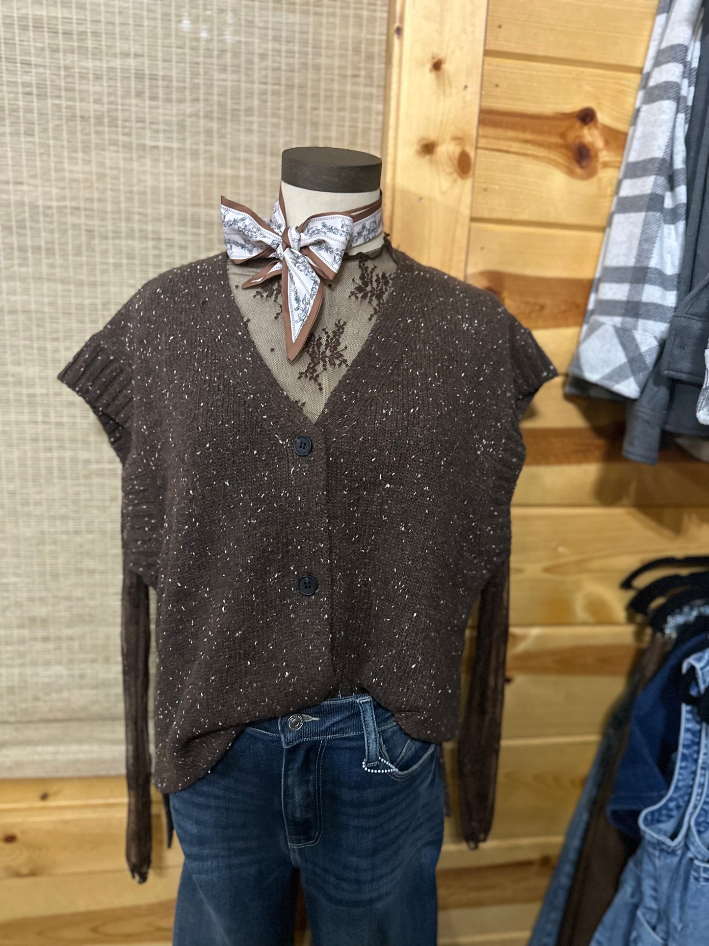 Mocha Meadow Vest