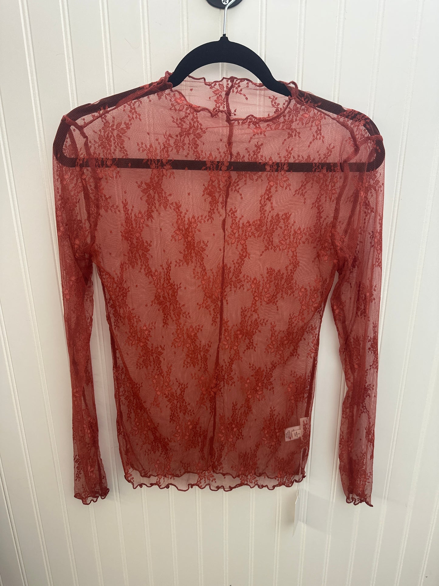 Long Sleeve Floral Lace Top (5 Colors)