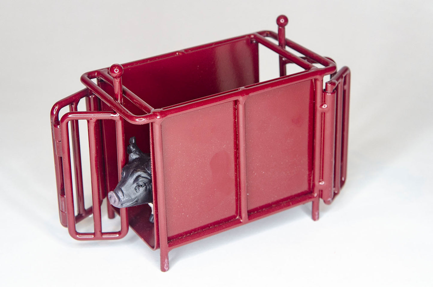 Hog/Sheep/Goat Crate Scales Red- PRE ORDER