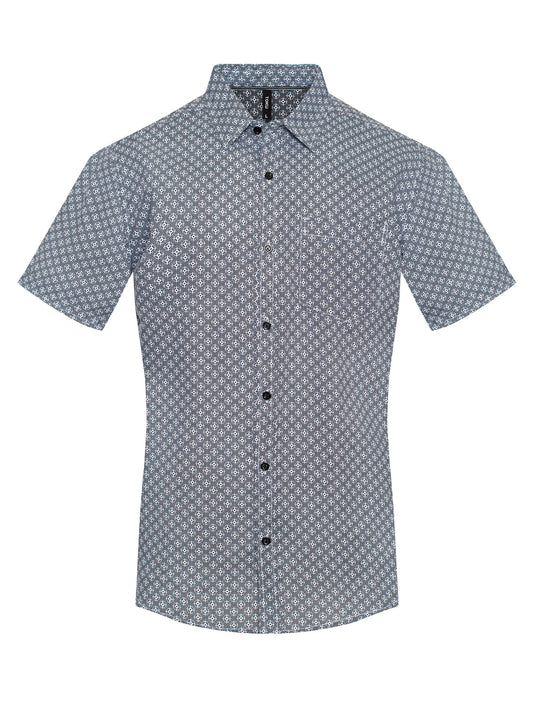 Geometric short sleeve
