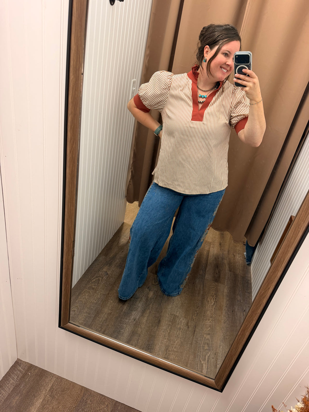 Wildflower Lane Wide Leg Jeans 🌸