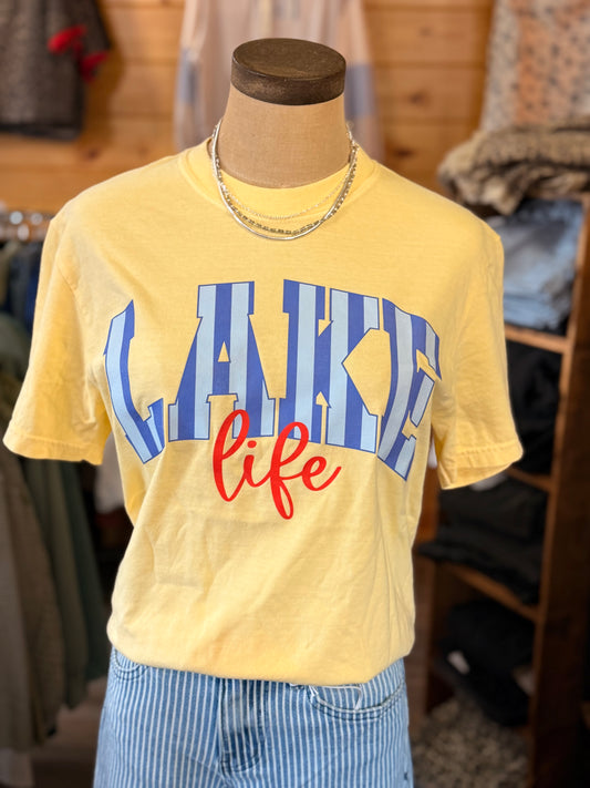 Lake Shirt Comfort Color Tee Shirt Boating T-Shirt