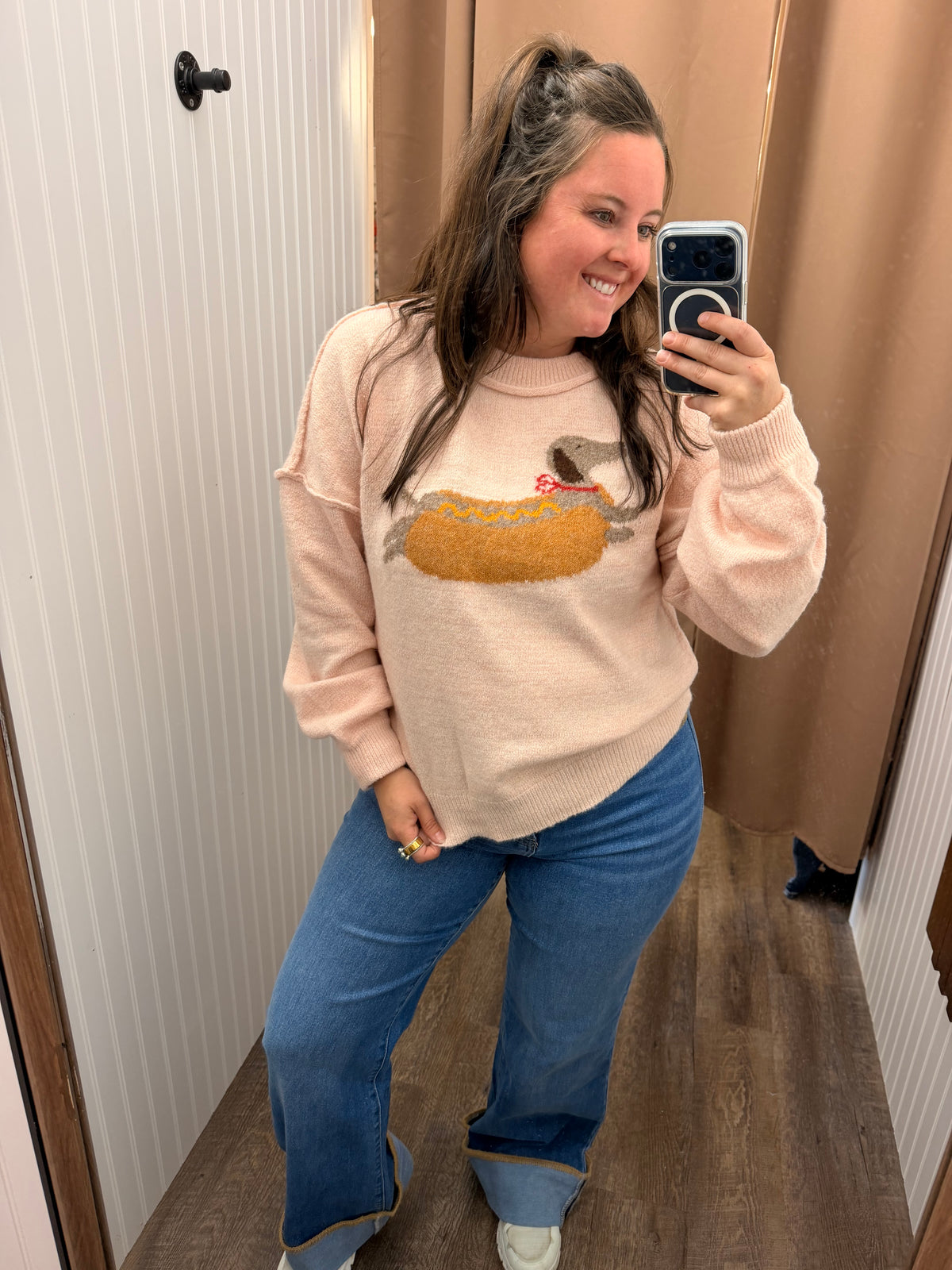 Hot Dog Sweater