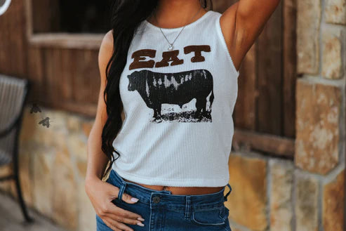 Eat Beef Tank