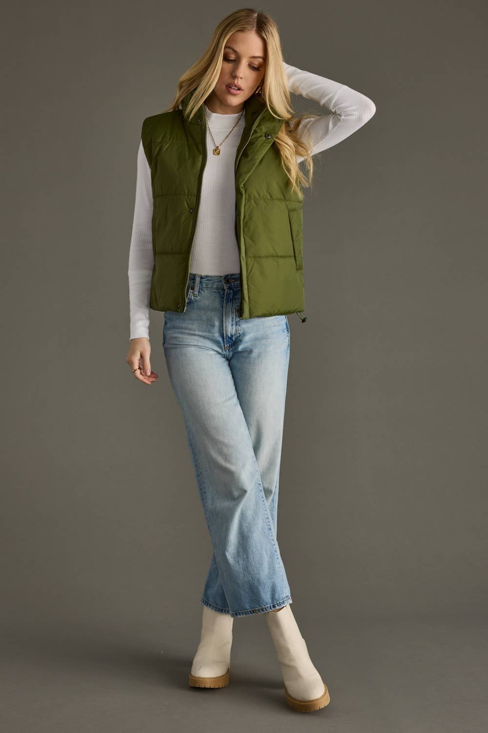 Olive Vest