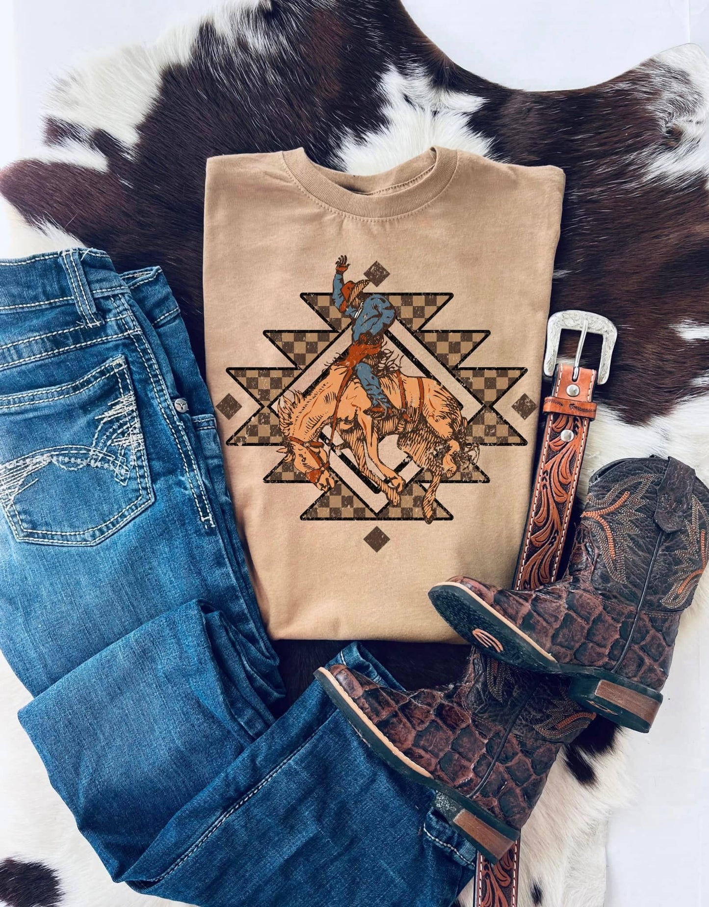 Aztec bronc rider