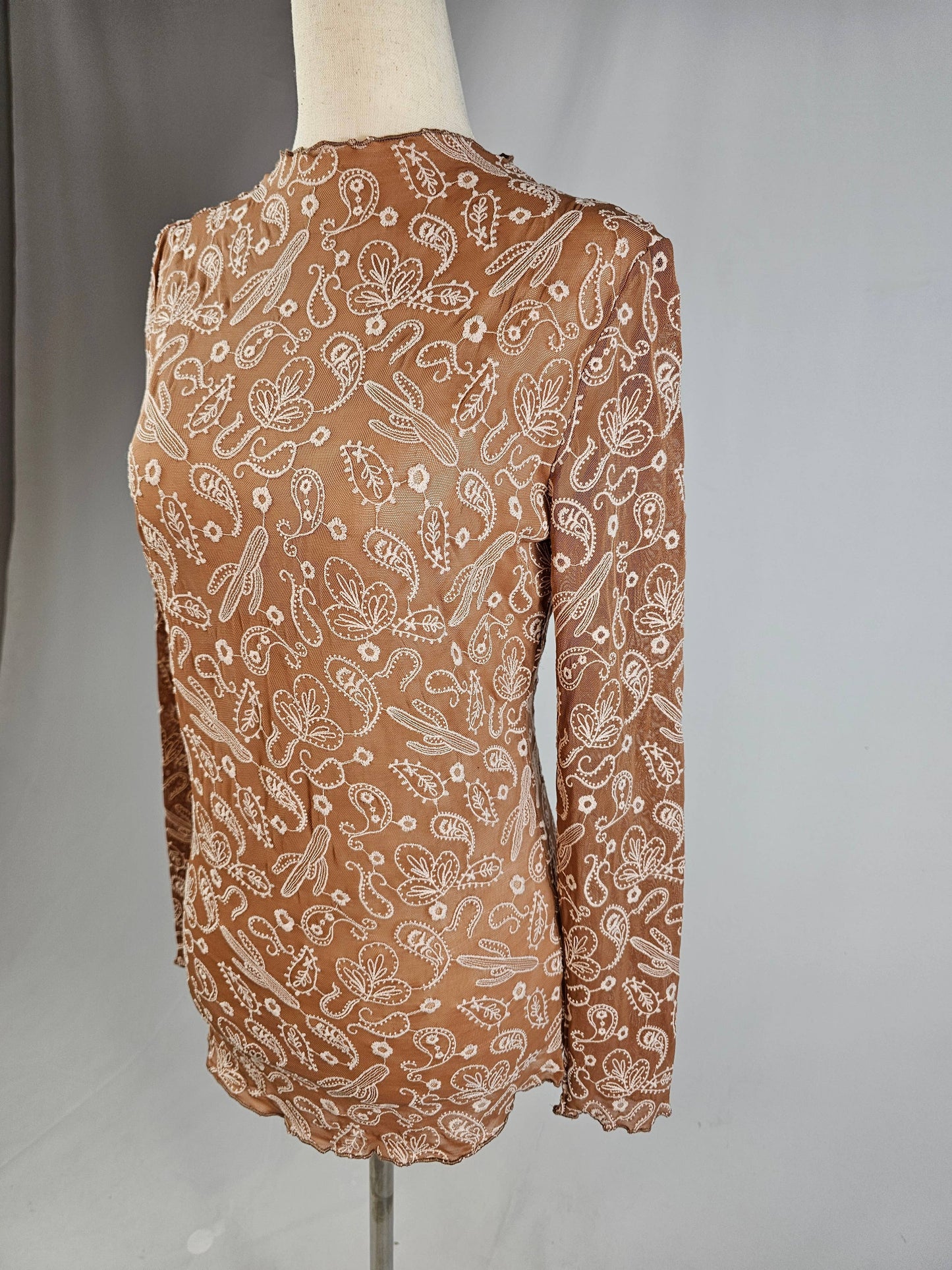 Paisley Lace Blouse