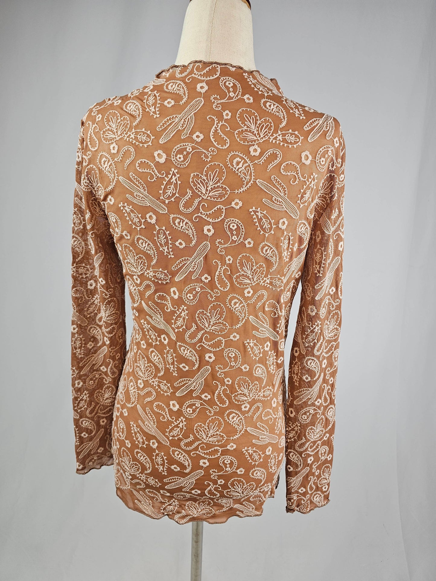 Paisley Lace Blouse