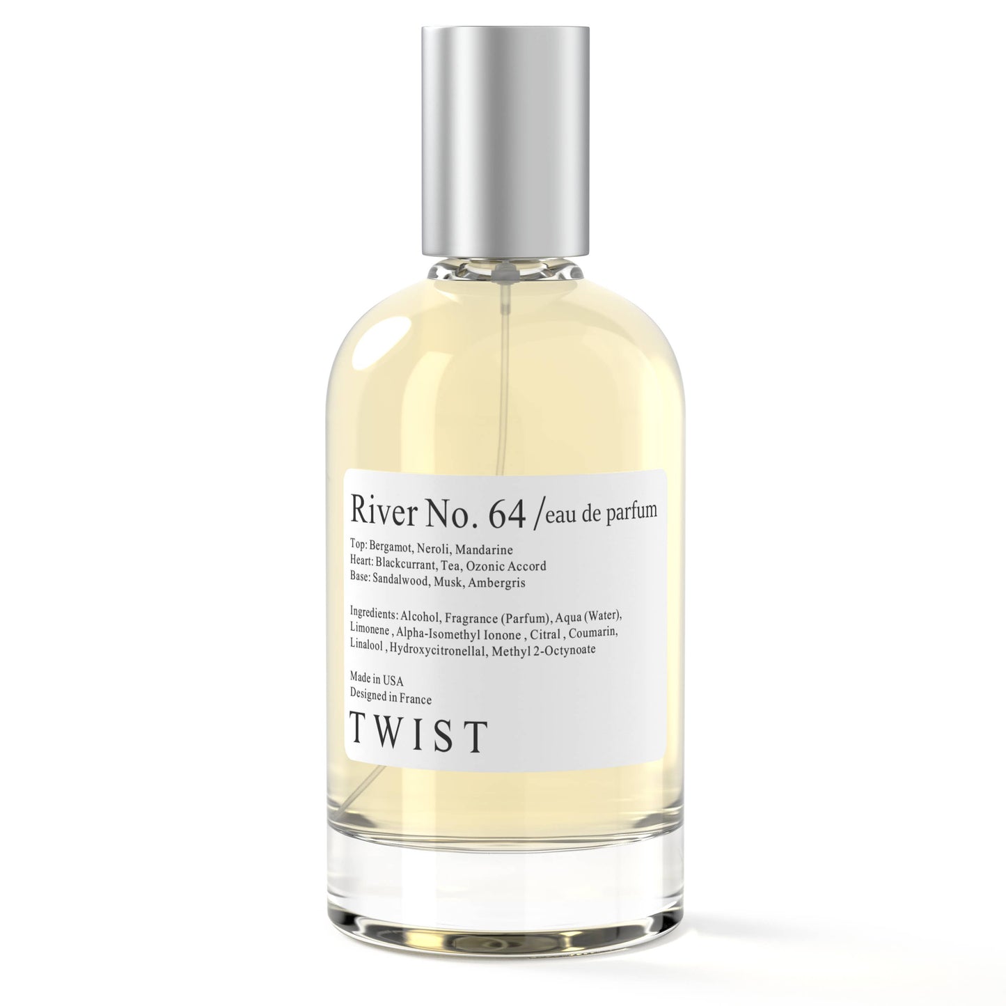 Twist River No. 64 - Inspired by C. Silver Mountain Water