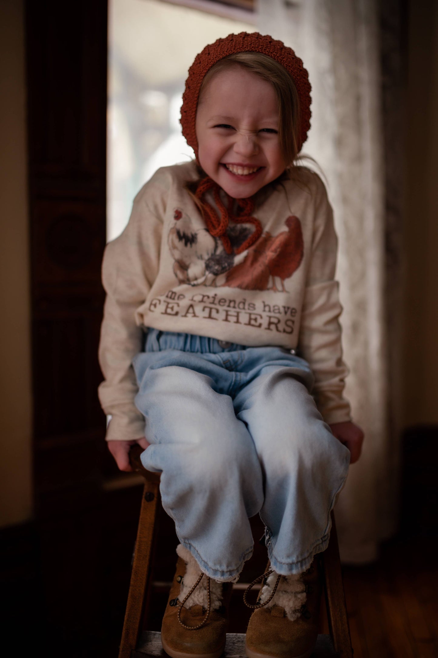 Feathered Friends Chicken Country Western Farm Kid Clothes
