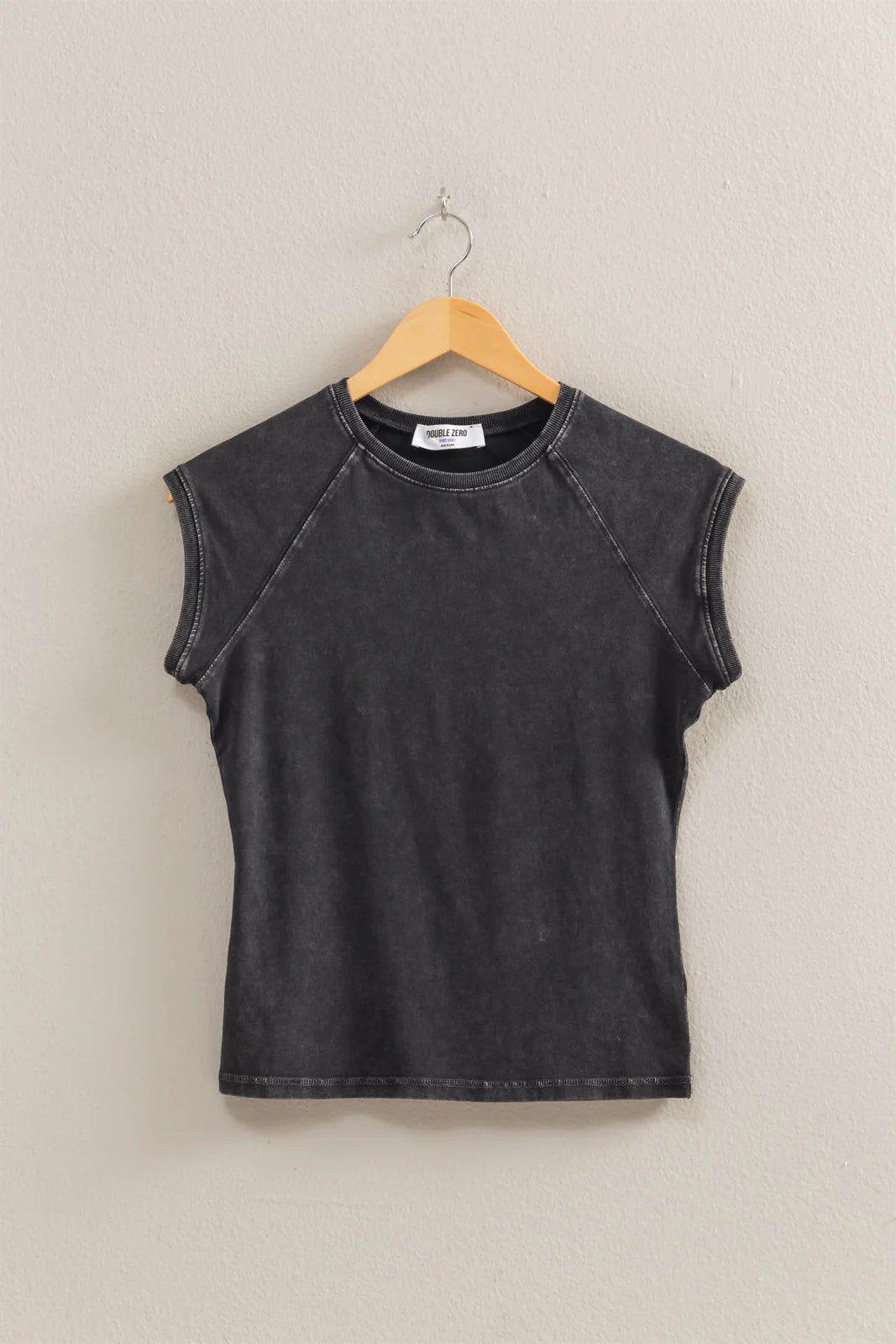 Raglan Cap Sleeve Tee