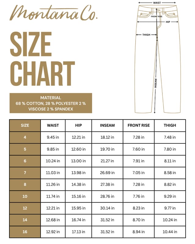 Girls Boot Stitch Jeans