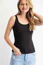 Butter Soft Round Neckline Tank (Plus Size)