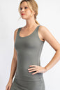 Butter Soft Round Neckline Tank (Plus Size)