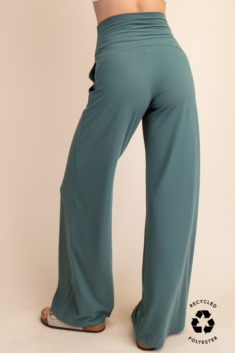 Butter Soft V Waist Wide Pant (2 Colors)