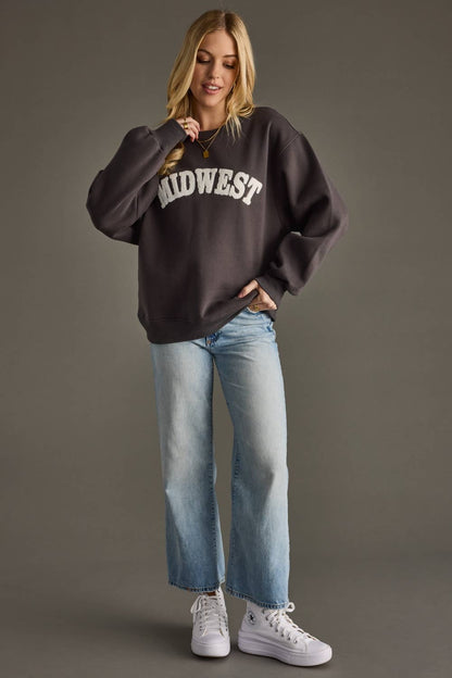 Dk. Gray & White Midwest Sweatshirt