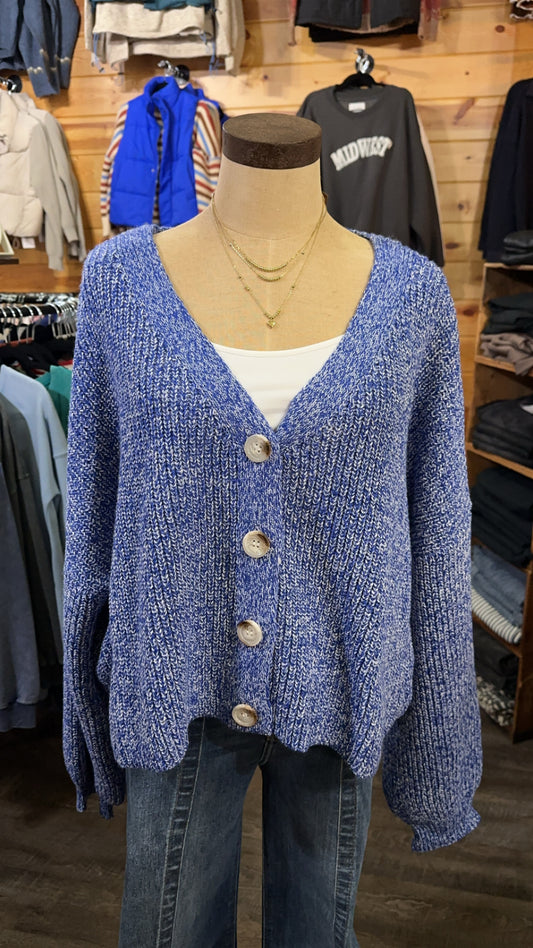The Blue Prairie Cardigan