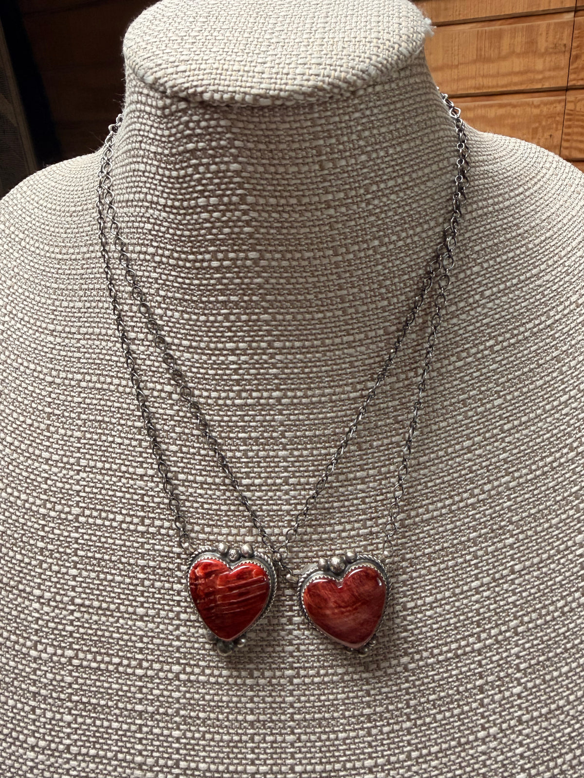 Spiny Oyster Heart Necklace