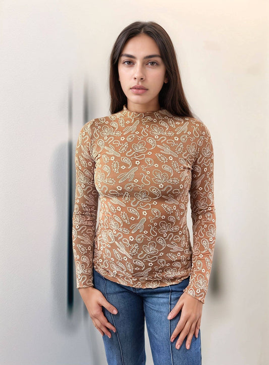Paisley Lace Blouse