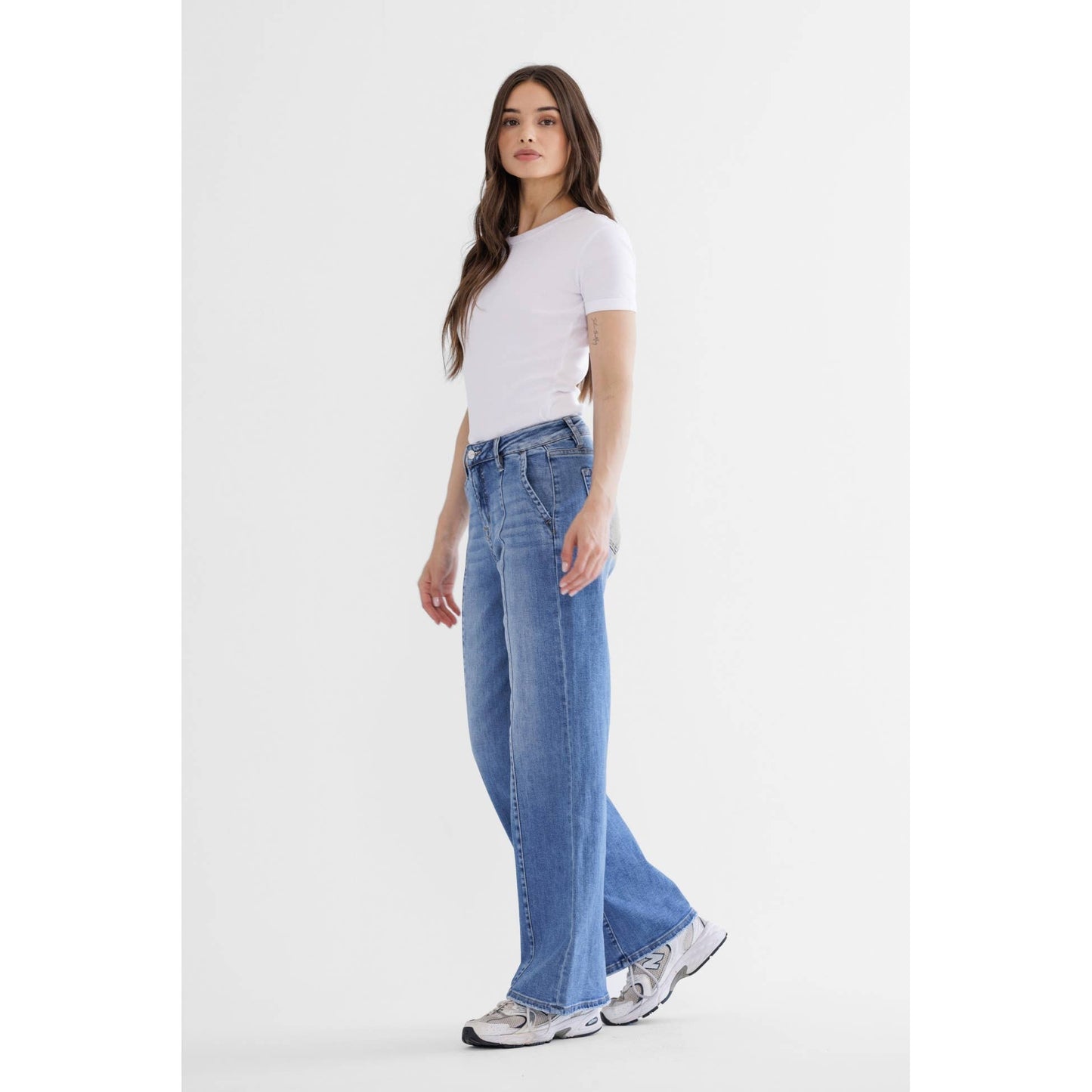High Rise Wide Leg