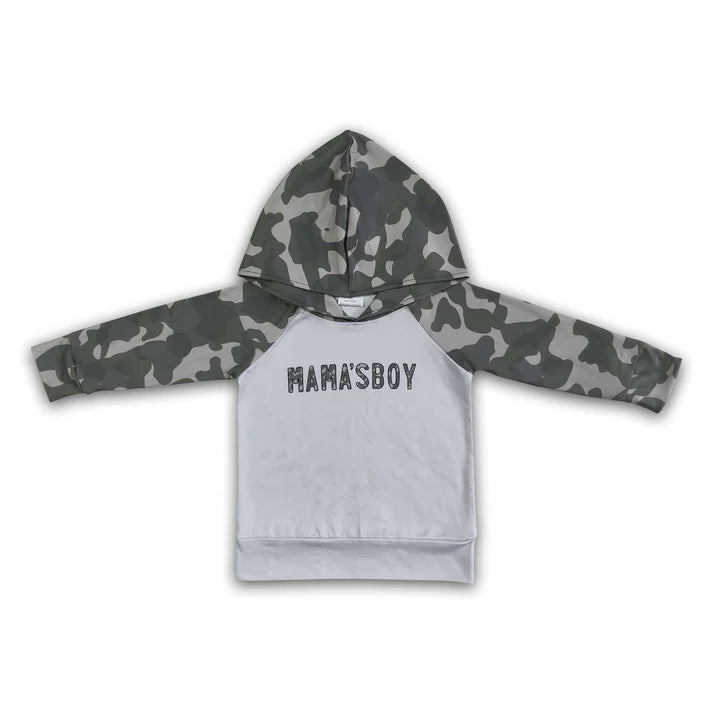 Mama's Boy Camo Hoodie