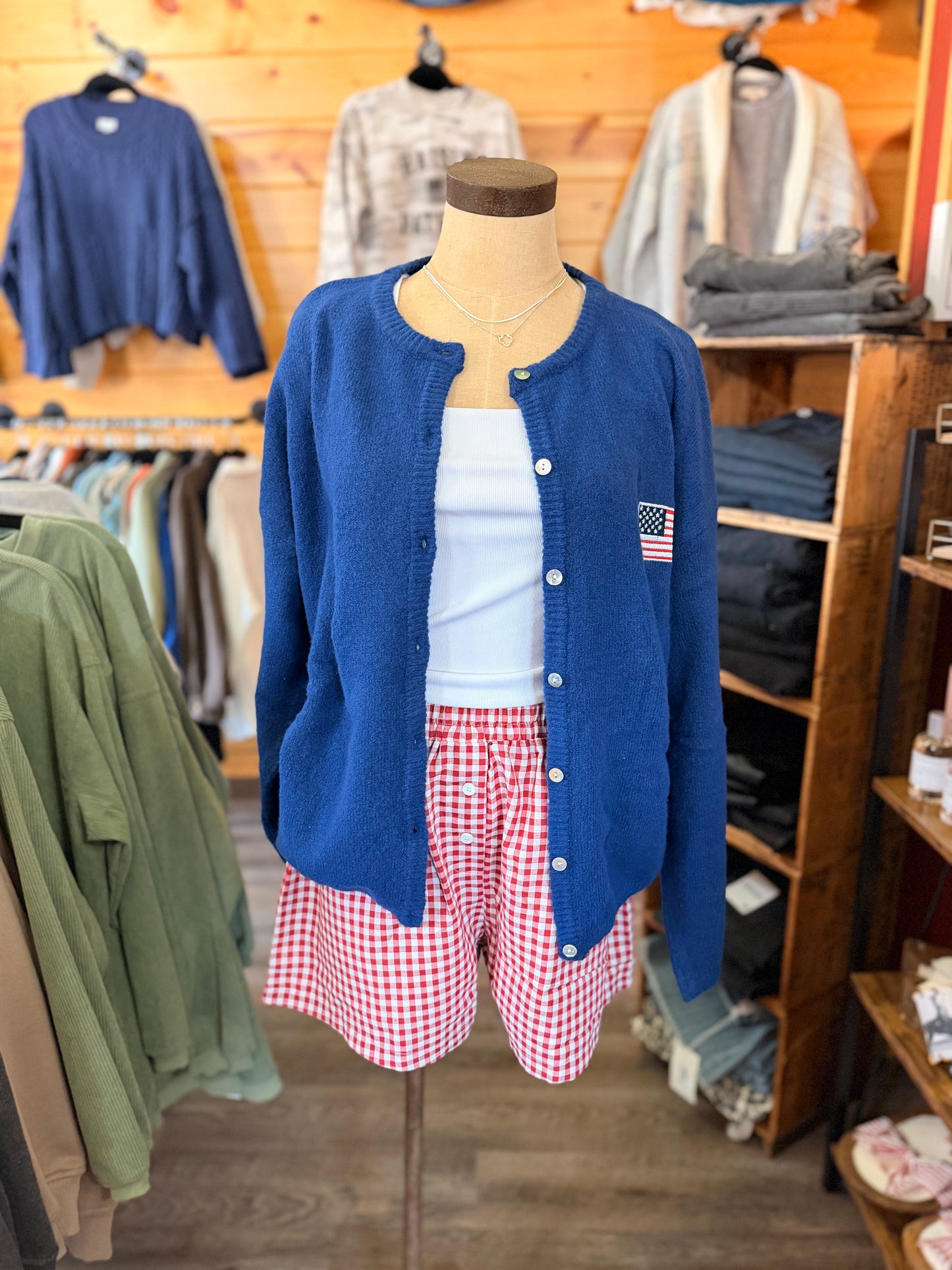 Gingham Boxer Shorts