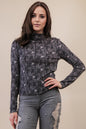 Printed & Leopard Fitted Knit Top (3 Different Patterns)