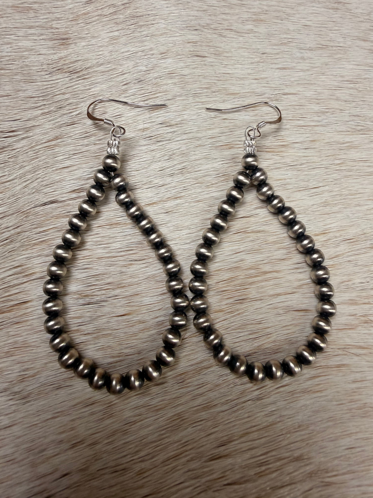 Sterling Silver Pearl Dangle Earrings