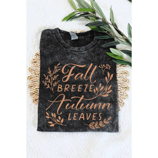 FALL BREEZE MINERAL GRAPHIC TEE