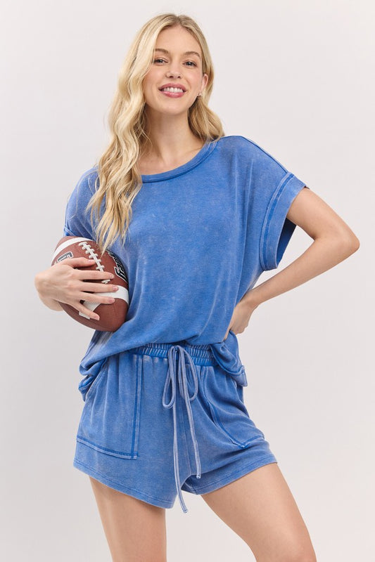 Mineral Washed Ribbed Set