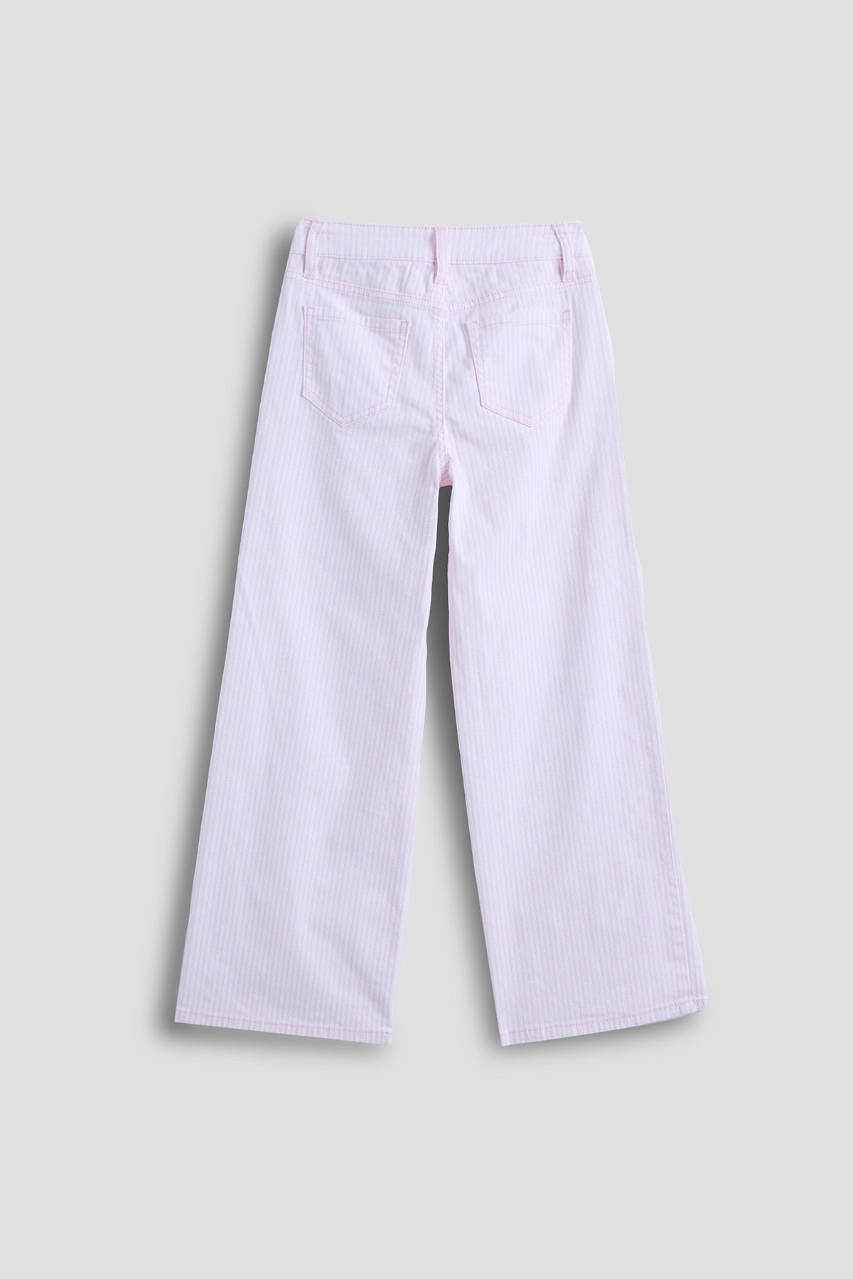 Girls Wide Leg Stripe Pant