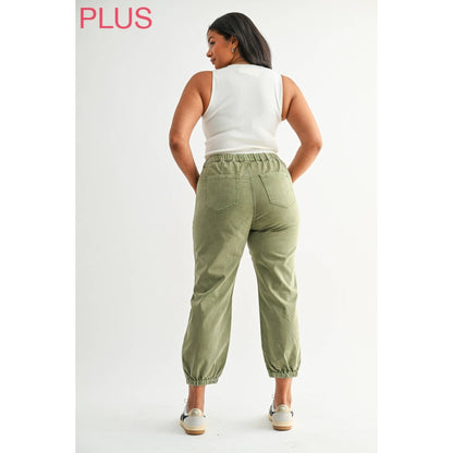 Plus HIGH RISE JOGGER